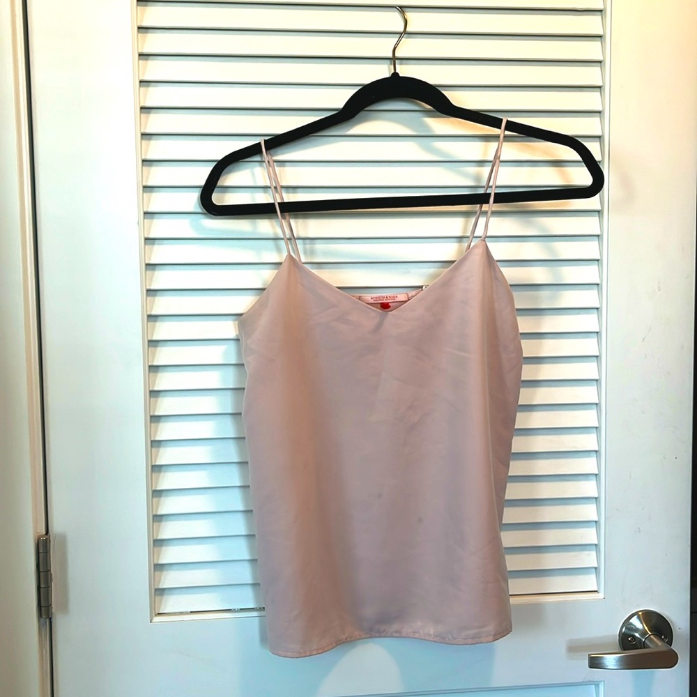 Light Pink Scotch & Soda Tank Top / Blouse